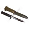 Couteau de combat M-3 dans fourreau M-8