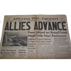 Newspaper of June 6, 1944