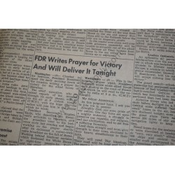 Newspaper of June 6, 1944