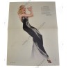 Varga Pin Up gatefold "Torch Singer"
