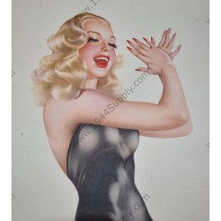 Varga Pin Up gatefold "Torch Singer"