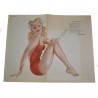 Varga Pin Up gatefold "Vacation Reverie"