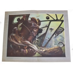Varga Pin Up gatefold "Vacation Reverie"