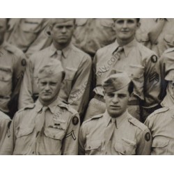 Photo de la compagnie E du 346e régiment d'infanterie (87e division