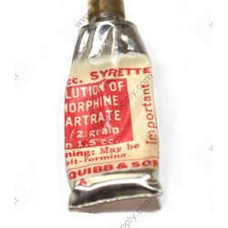 Morphine Syrette Squibb