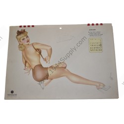 Varga Pin Up Calendar of 1944