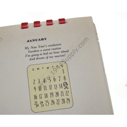 Varga Pin Up Calendar of 1944