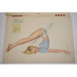 Varga Pin Up Calendar of 1944