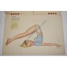 Calandrier Varga Pin Up de 1944