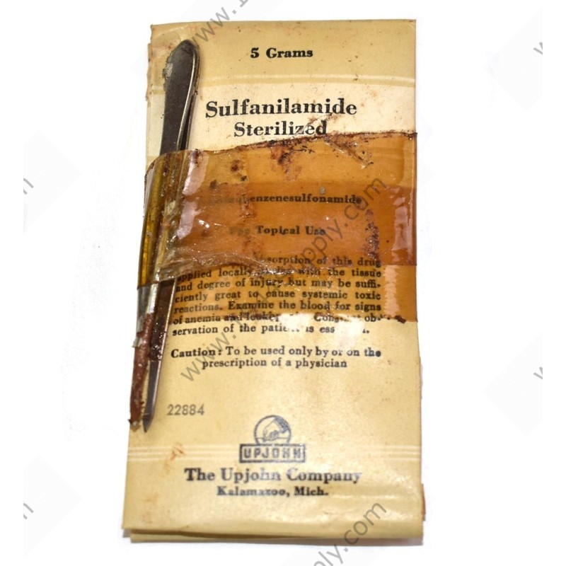 Sachets de Sulfanilamide avec des ajouts