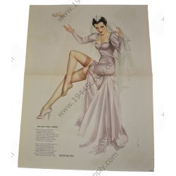Varga Pin Up gatefold "Bouquet for a Bride"