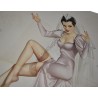 Varga Pin Up gatefold "Bouquet for a Bride"