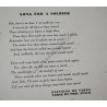 Varga Pin Up gatefold "Song for a Soldier"