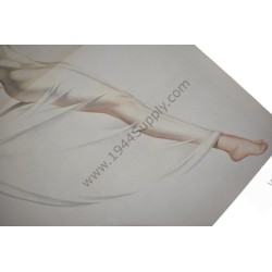 Varga Pin Up gatefold "Lady of Letters"