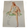 Varga Pin Up gatefold "Warning Signal"