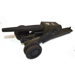 Wooden cannon toy