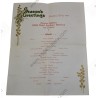 28th Division Christmas menu