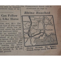Stars and Stripes newspaper of November 21, 1944