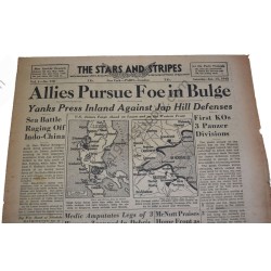 Stars and Stripes journal du 13 janvier, 1945