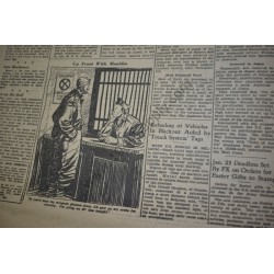 Stars and Stripes journal du 13 janvier, 1945