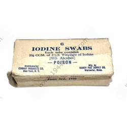 Iodine swabs