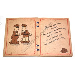 Cartoon birthday card/booklet