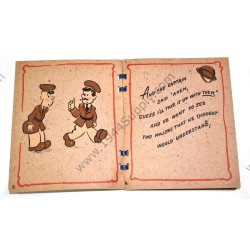 Cartoon birthday card/booklet