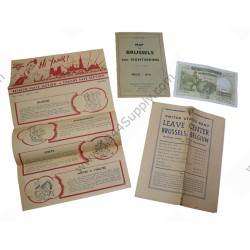 Brussels information, maps & bank note