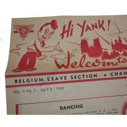 Brussels information, maps & bank note