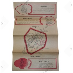 Brussels information, maps & bank note