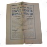 Brussels information, maps & bank note