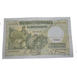 Brussels information, maps & bank note