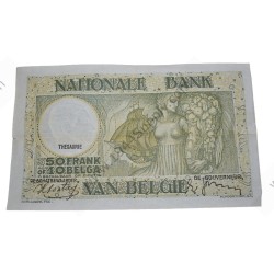 Brussels information, maps & bank note