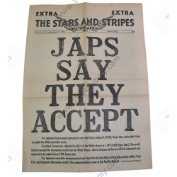 Stars and Stripes newspaper of August 14, 1945