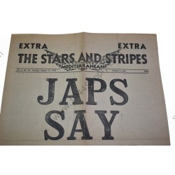 Stars and Stripes newspaper of August 14, 1945