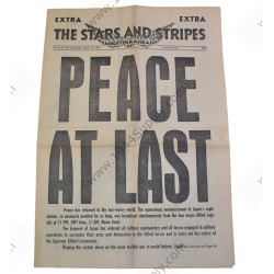 Stars and Stripes newspaper of August 15, 1945