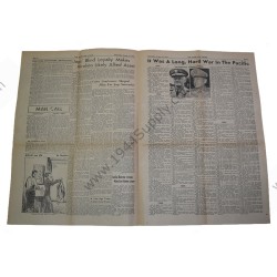 Stars and Stripes newspaper of August 15, 1945