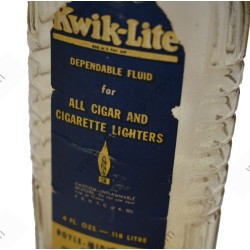 Kwik-Lite lighter fluid bottle