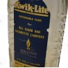 Kwik-Lite lighter fluid bottle