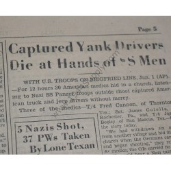 Stars and Stripes newspaper of January 2, 1945