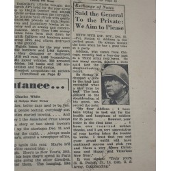 Stars and Stripes newspaper of January 1, 1945