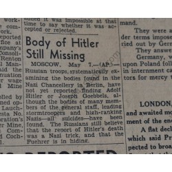 Newspaper of May 7, 1945