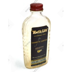 Kwik-Lite lighter fluid bottle
