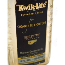Kwik-Lite lighter fluid bottle