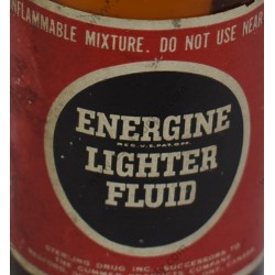 Energine lighter fluid bottle