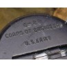 Lensatic compass in pouch