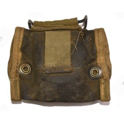 Lensatic compass in pouch