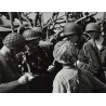 Photo du général Corlett, de la 7e division, à Kwajalein