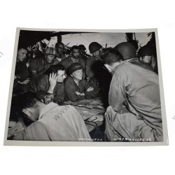 Photo of 7th Division General Corlett at Kwajalein