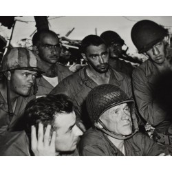 Photo of 7th Division General Corlett at Kwajalein
